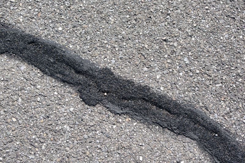 Parking Lot Crack Sealing