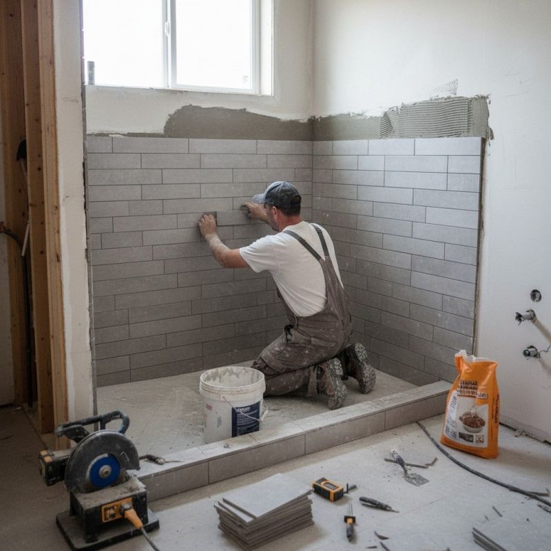 Elderly Shower Installation